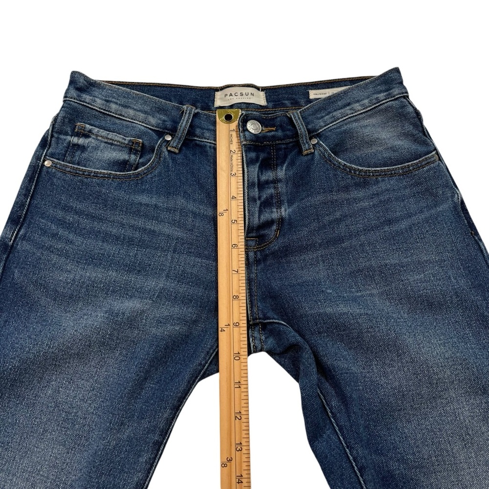 PacSun‎ Women’s Girlfriend Button Fly Jeans Size 25 - Picture 8 of 9